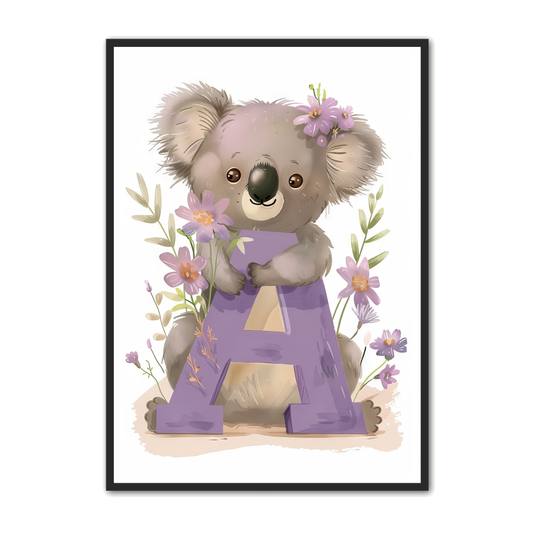 A Bogstav Plakat 16 - Koala