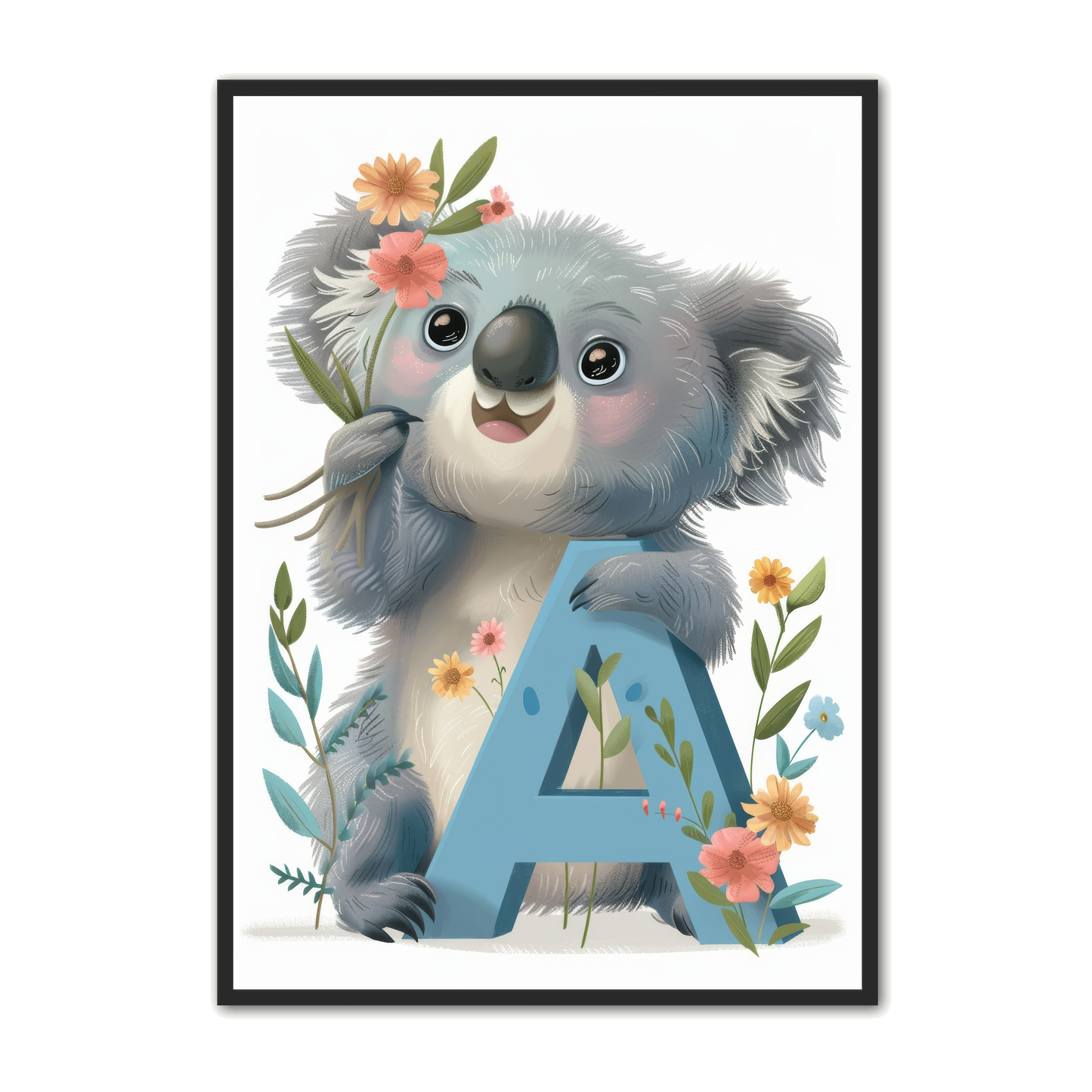A Bogstav Plakat 19 - Koala