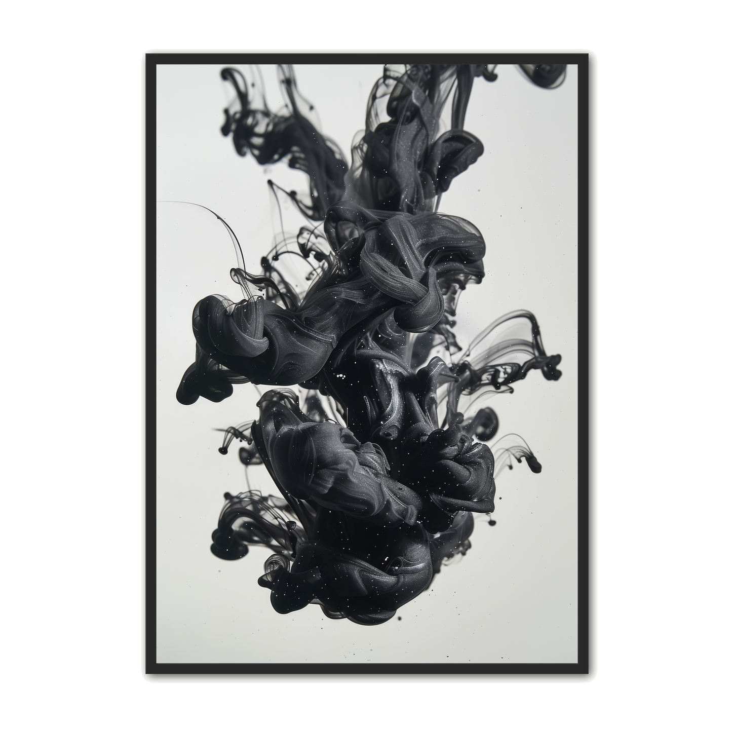 Abstrakt Plakat 8 - Black Ink