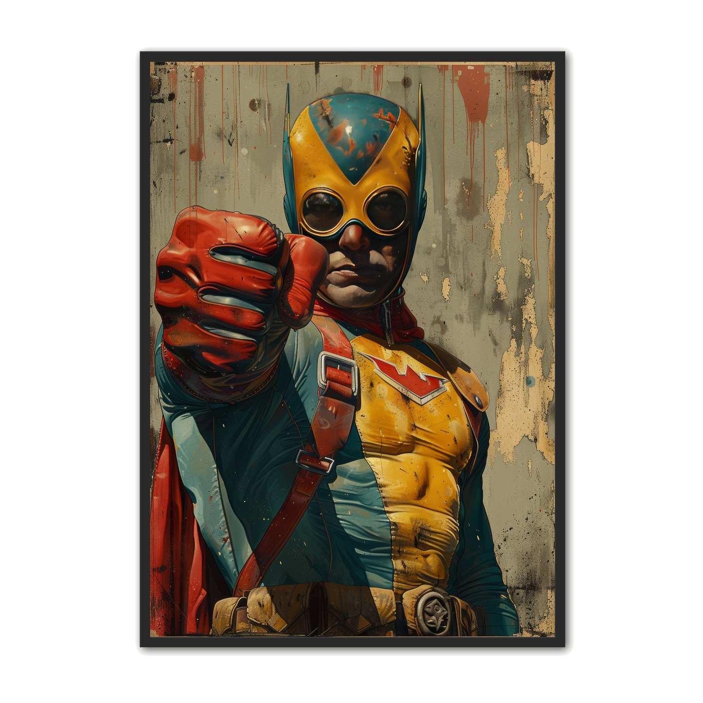 Fantasi Plakat 13 - Superhero