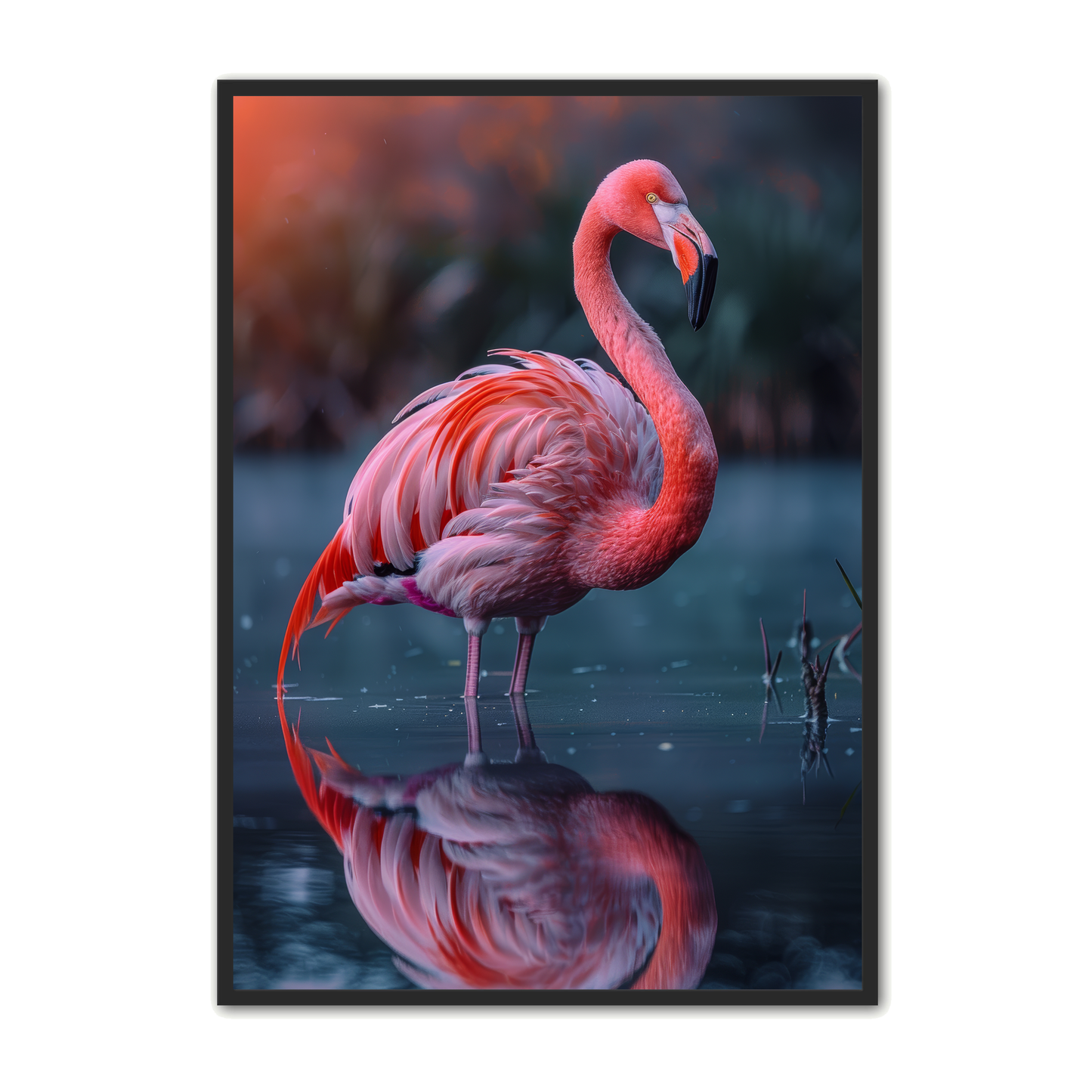 Flamingo Plakat 11 - Dyreplakater