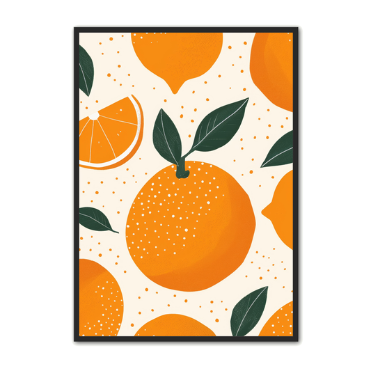 Frugt Plakat 59 - Appelsiner