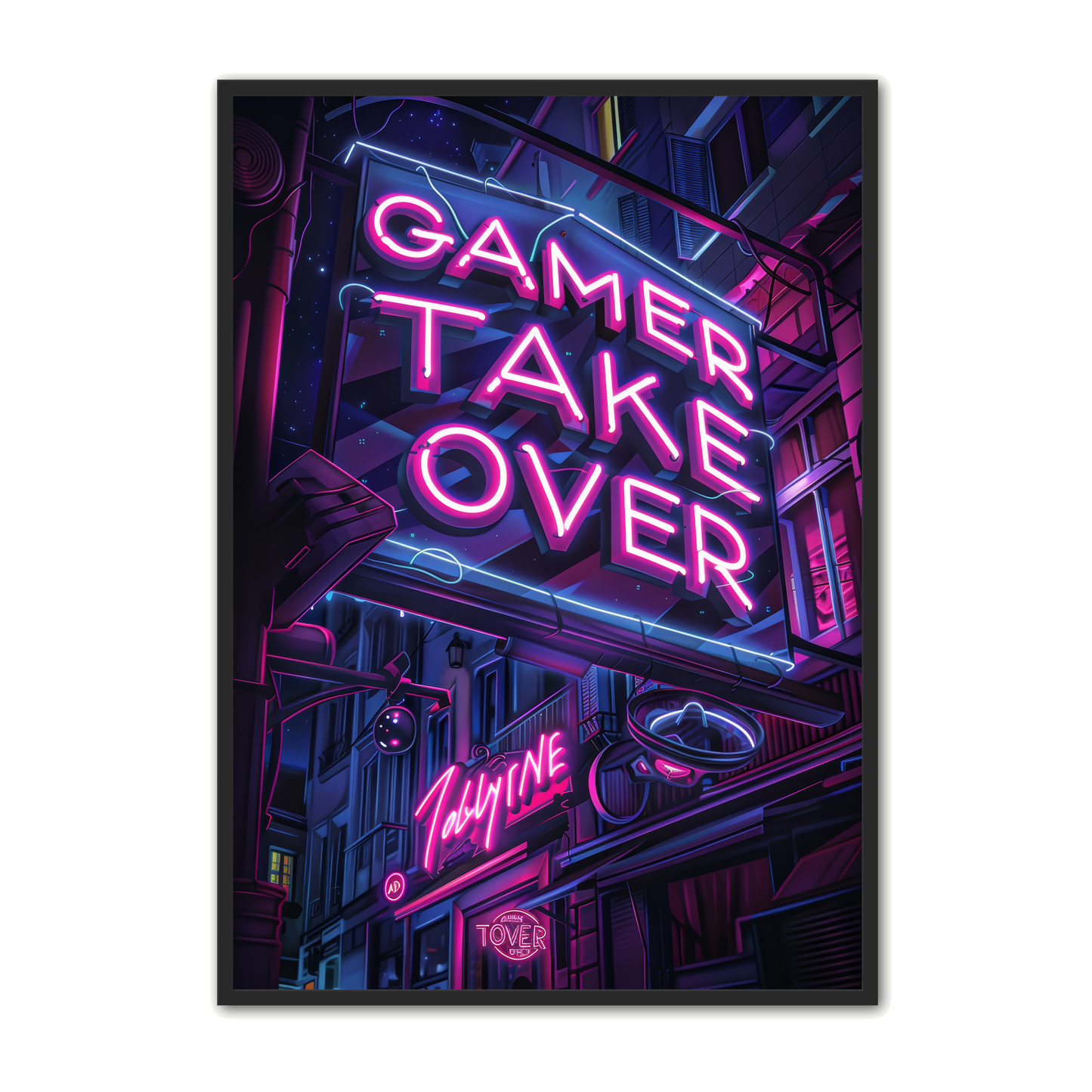 Gamer Plakat 5 - Gamer Take Over