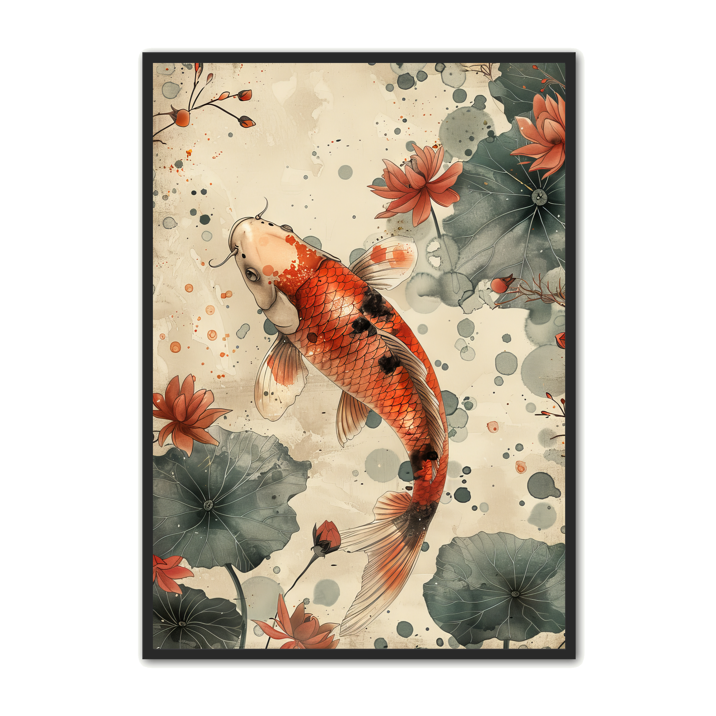 Koi Fisk Plakat 10