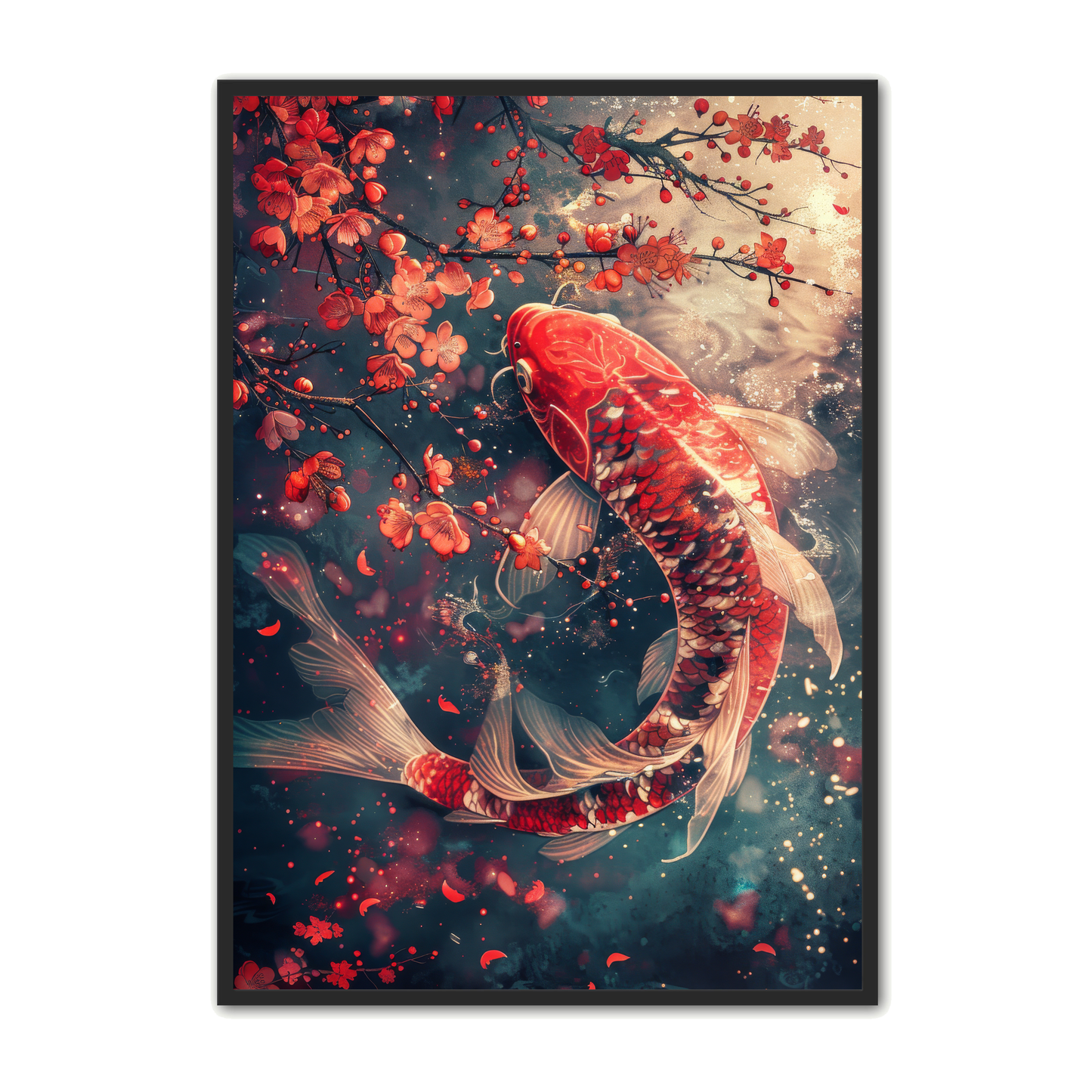 Koi Fisk Plakat 13