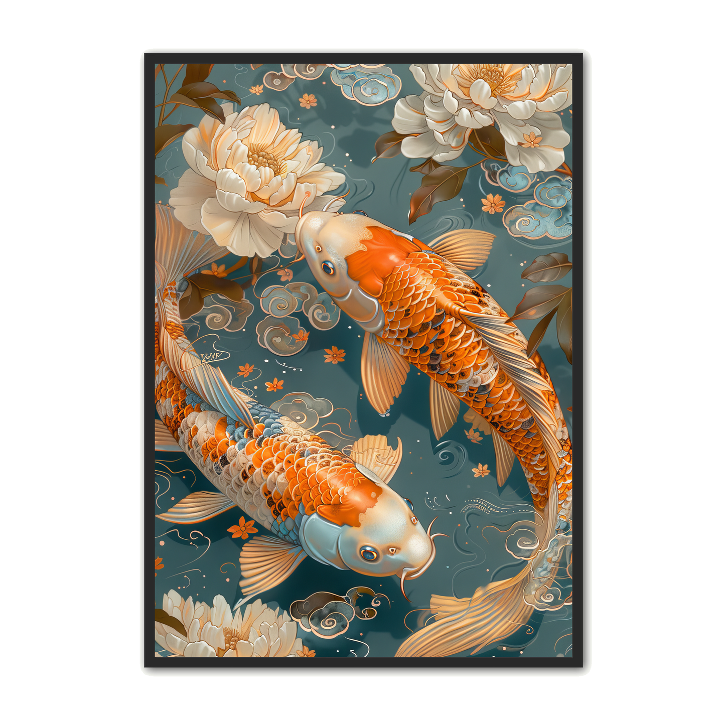 Koi Fisk Plakat 6