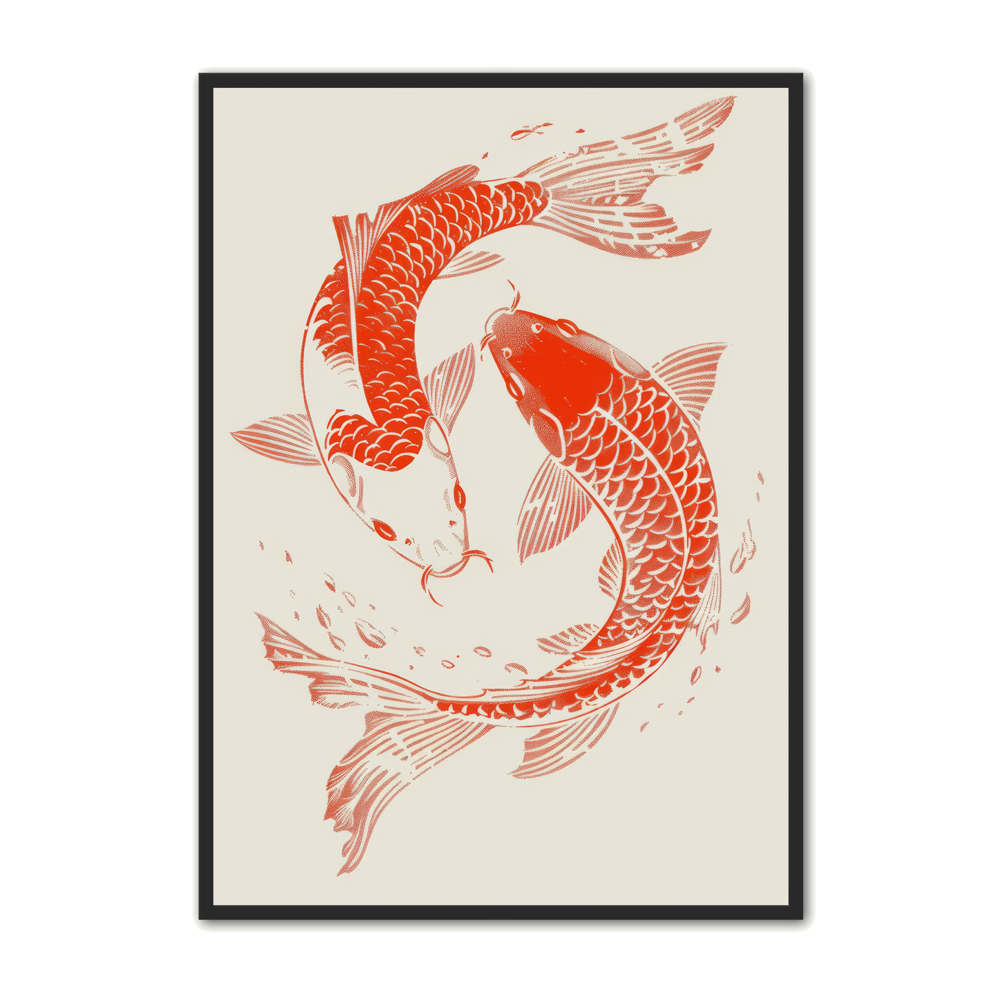 Koi Fisk Plakat 8