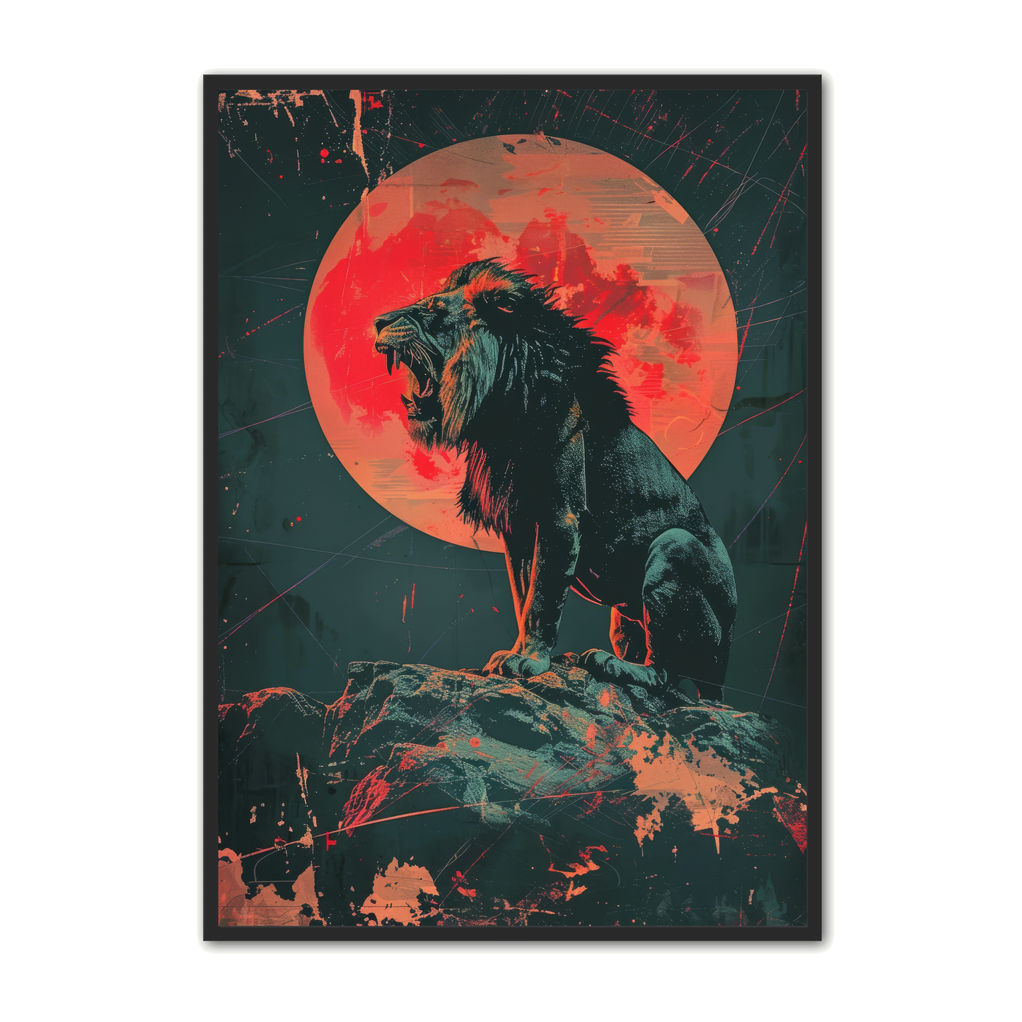 Løve Plakat 90