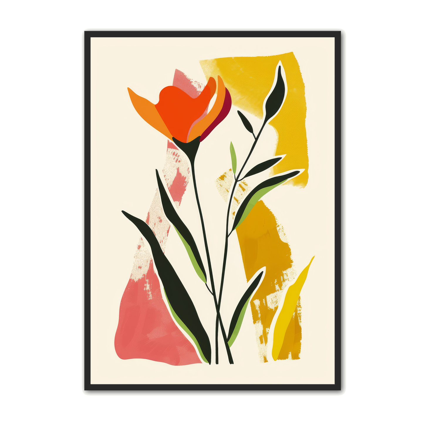 Minimalistisk Plakat 27 - Blomster