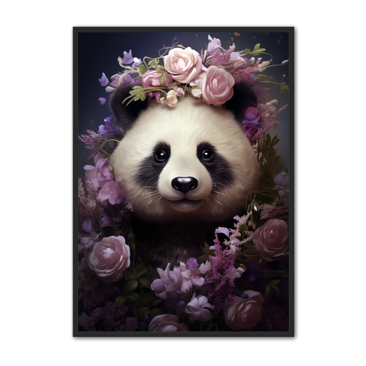 Panda Plakat 10 - Børneplakat