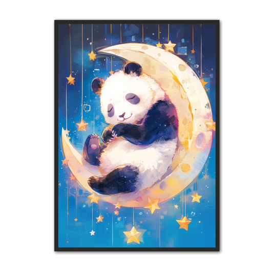 Panda Plakat 12 - Børneplakat