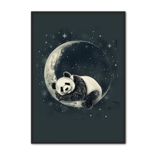 Panda Plakat 14 - Børneplakat