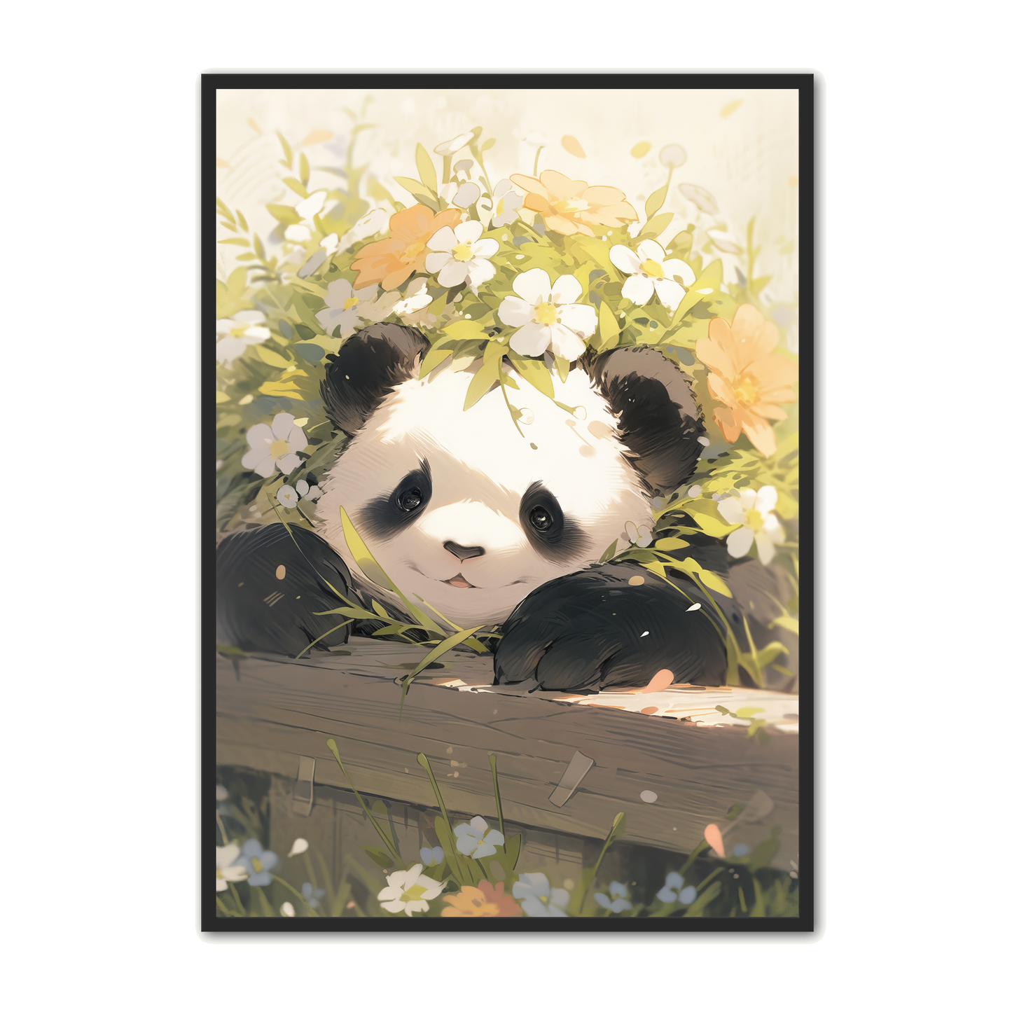 Panda Plakat 19 - Børneplakat