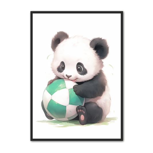 Panda Plakat 22 - Børneplakat