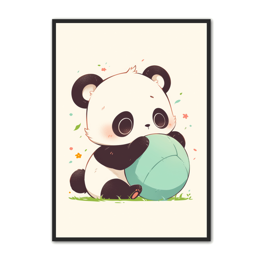 Panda Plakat 27 - Børneplakat