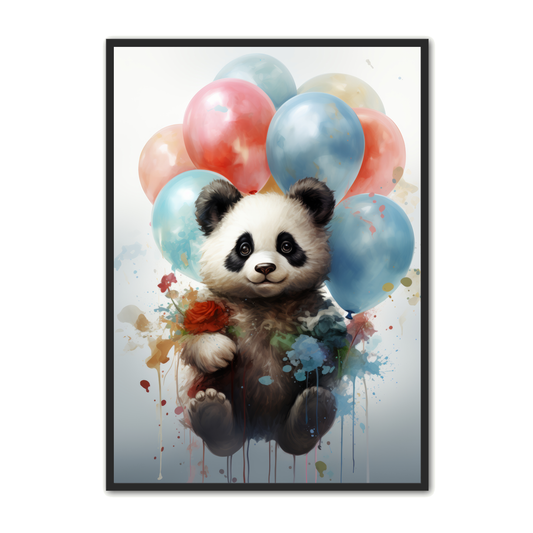 Panda Plakat 29 - Børneplakat