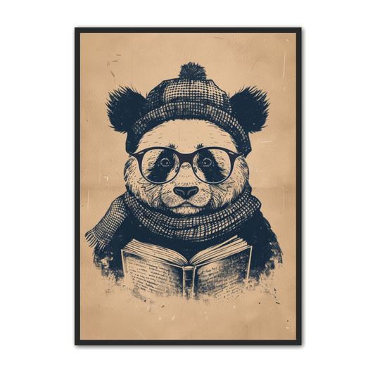 Panda Plakat 34 - Børneplakat