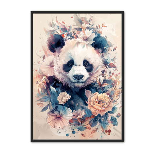 Panda Plakat 35 - Børneplakat