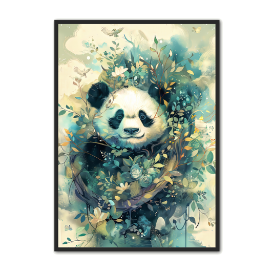 Panda Plakat 36 - Børneplakat