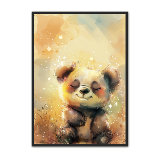 Panda Plakat 38 - Børneplakat