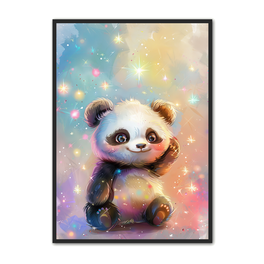 Panda Plakat 39 - Børneplakat