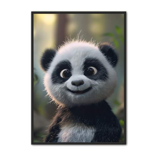 Panda Plakat 41 - Børneplakat