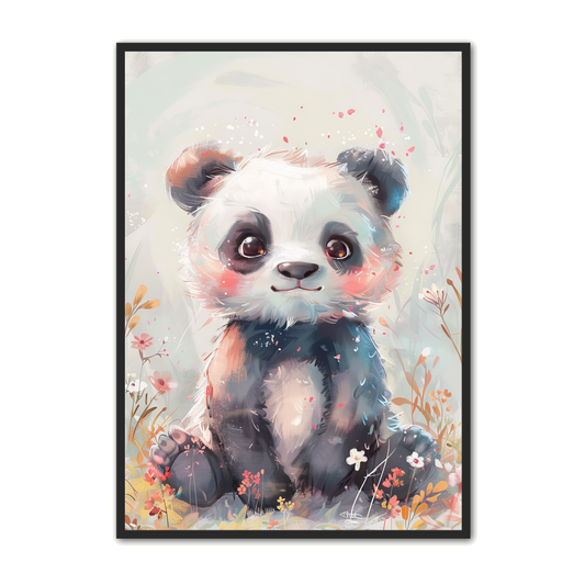 Panda Plakat 44 - Børneplakat