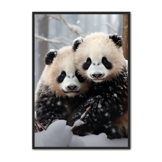 Panda Plakat 45 - Børneplakat