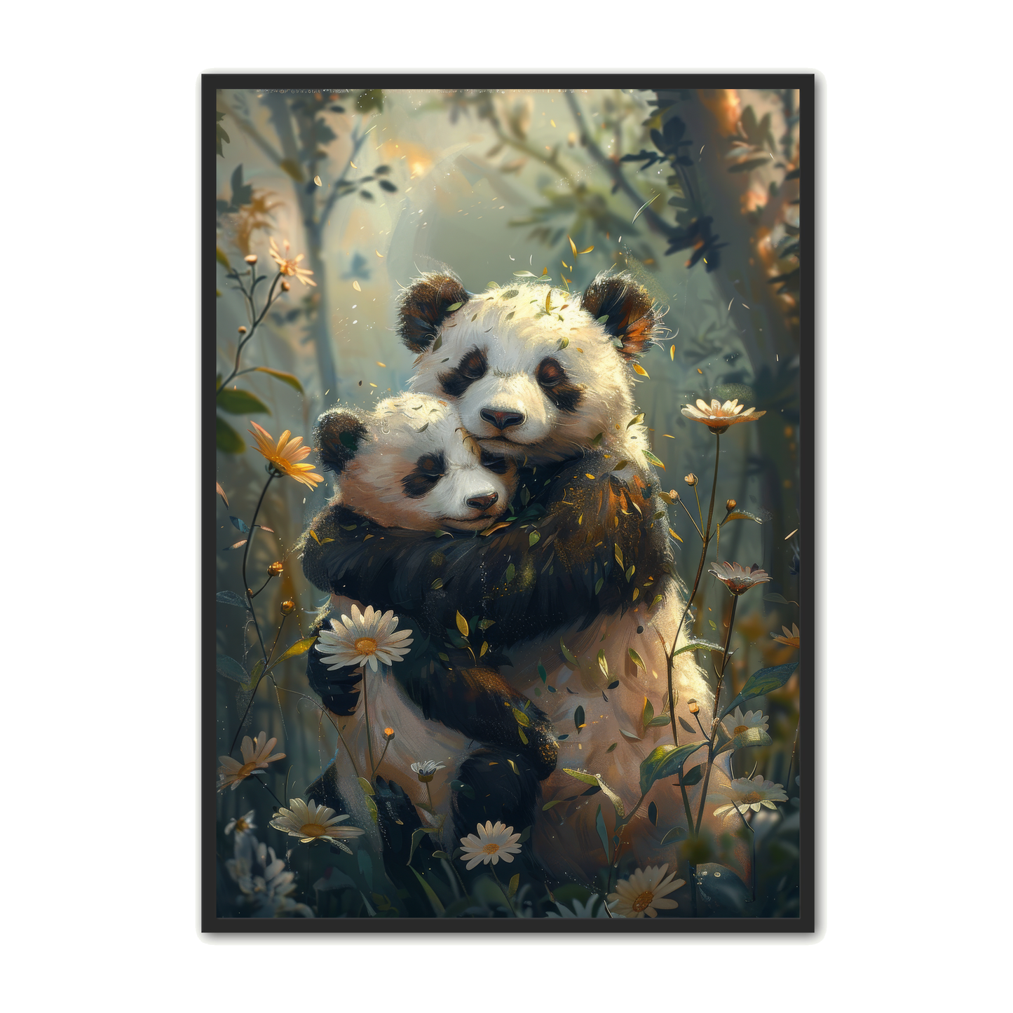 Panda Plakat 46 - Børneplakat