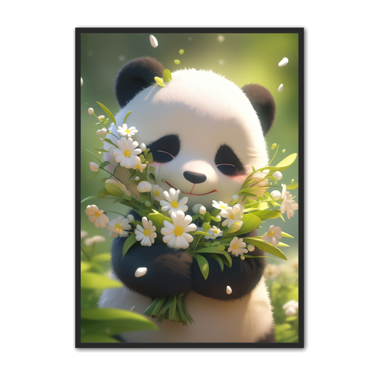 Panda Plakat 60 - Børneplakat
