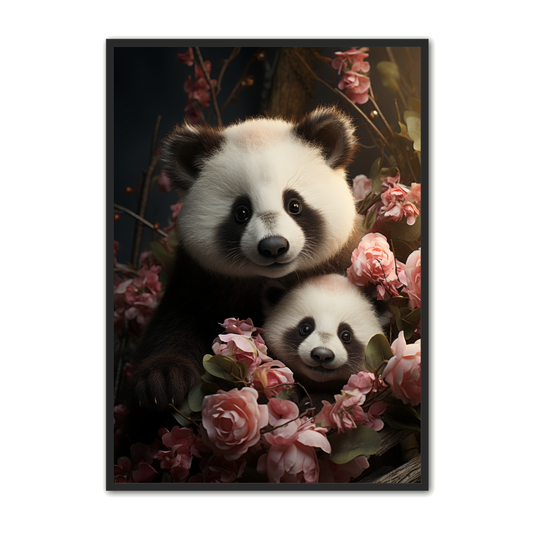 Panda Plakat 69 - Børneplakat