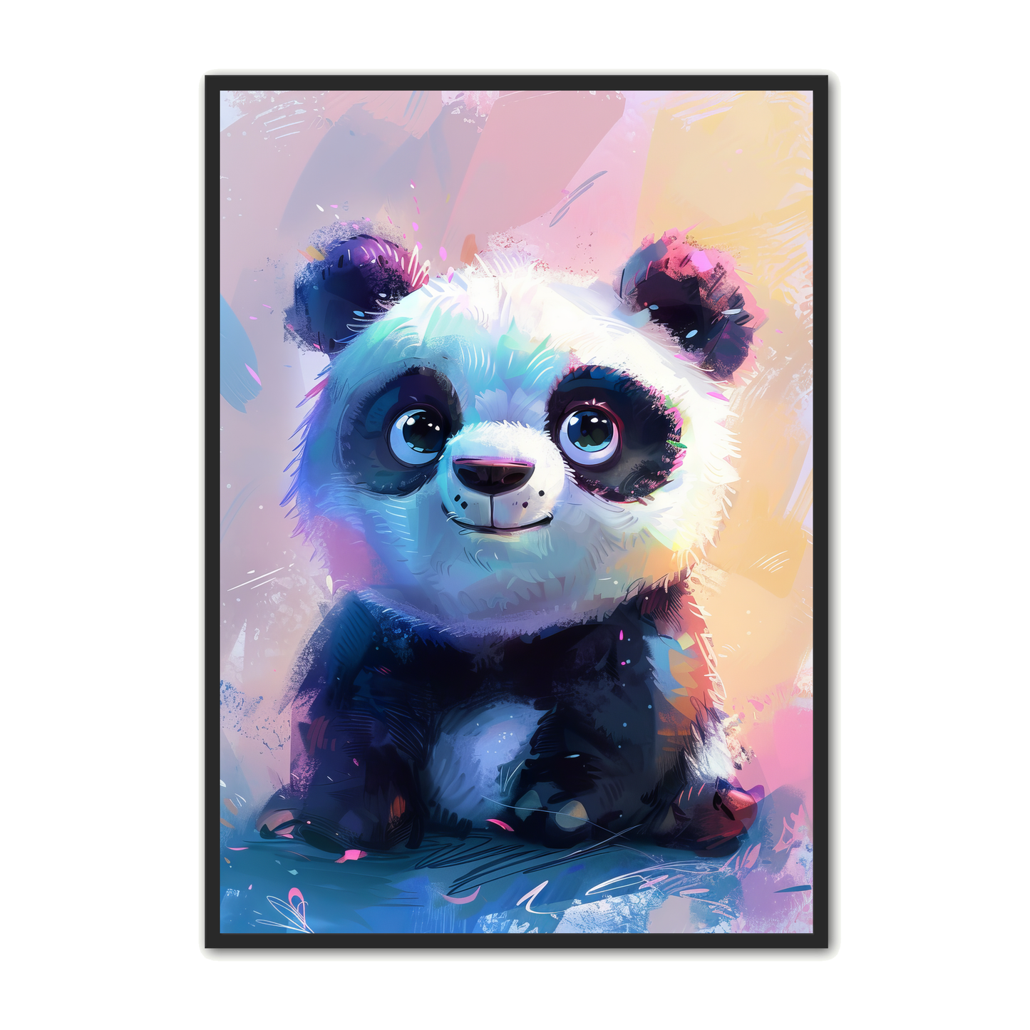 Panda Plakat 73 - Børneplakat