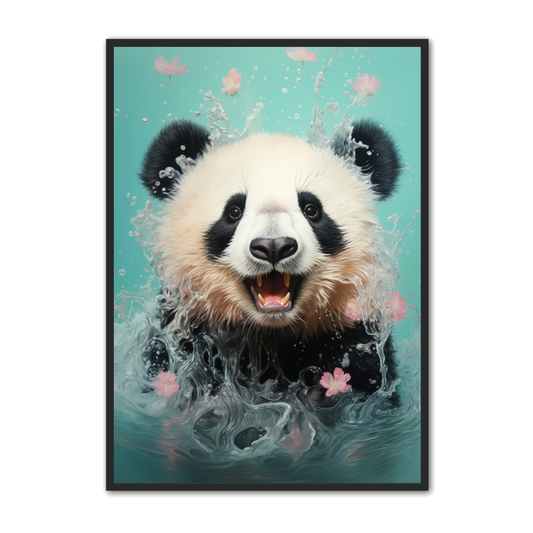 Panda Plakat 76 - Børneplakat