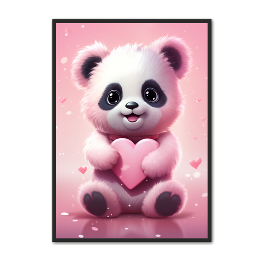 Panda Plakat 79 - Børneplakat