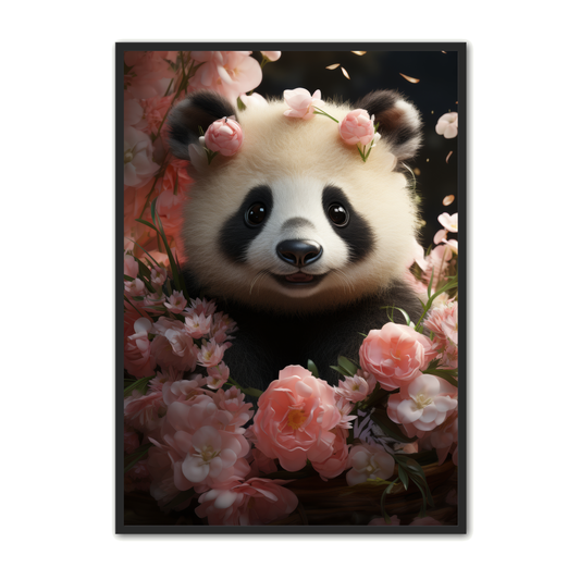 Panda Plakat 8 - Børneplakat