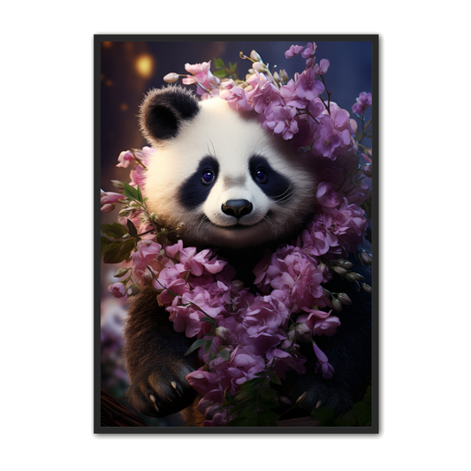 Panda Plakat 9 - Børneplakat