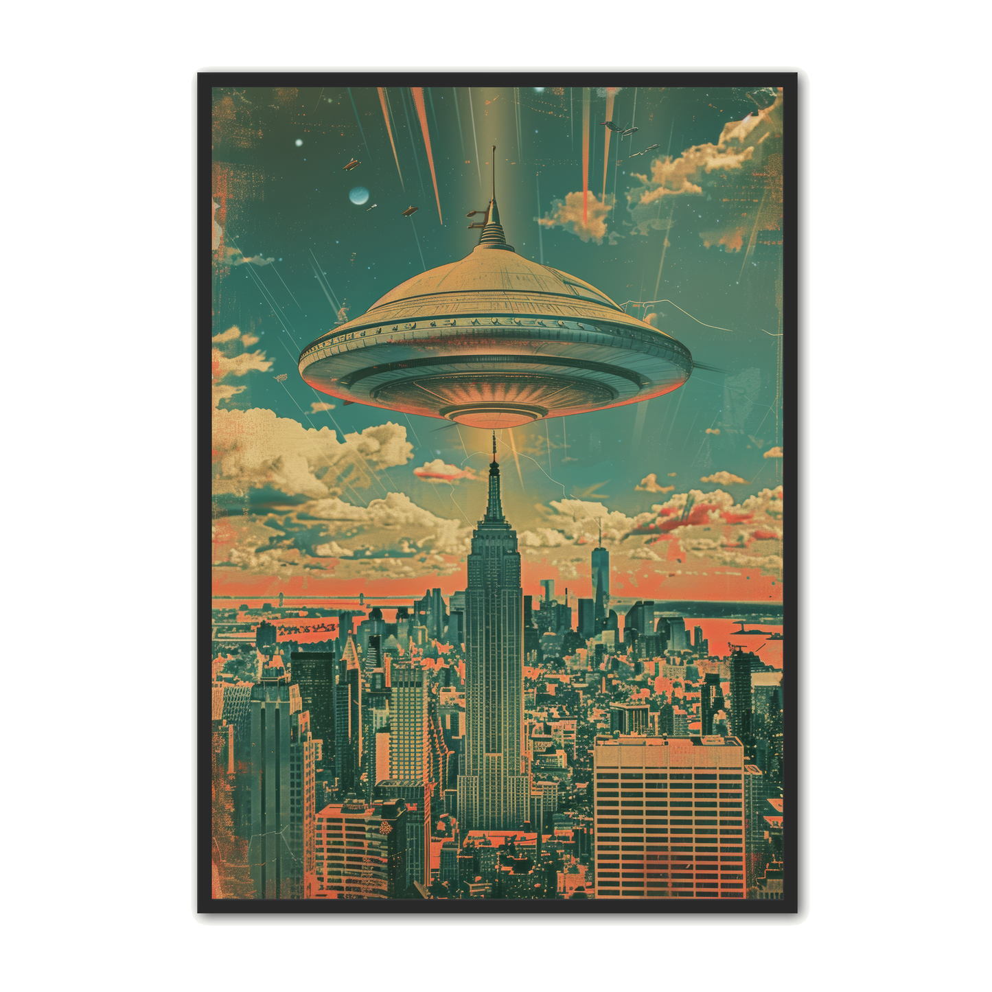 Science Fiction Plakat 23 - Retro