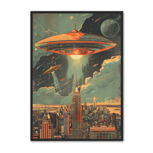 Science Fiction Plakat 24 - Retro