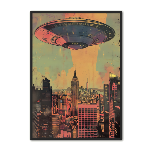 Science Fiction Plakat 25 - Retro