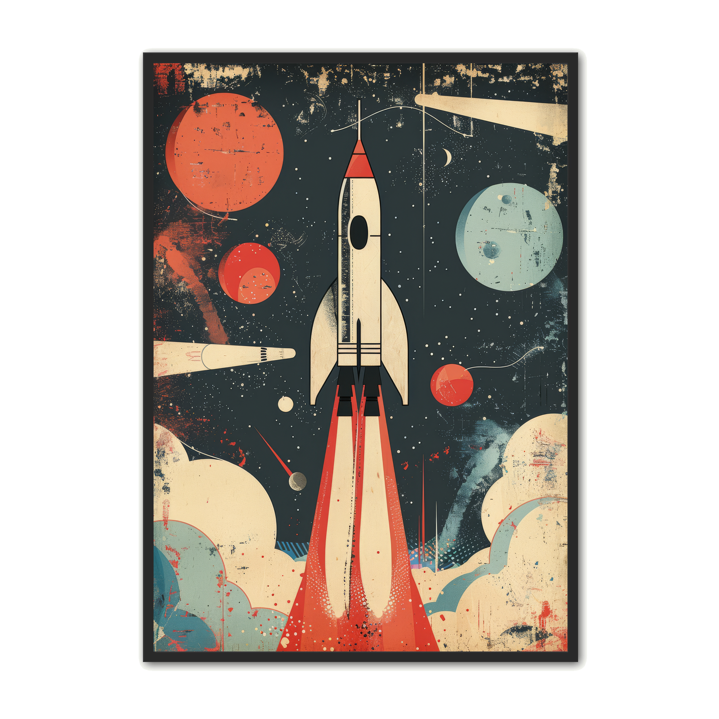 Science Fiction Plakat 35 - Retro