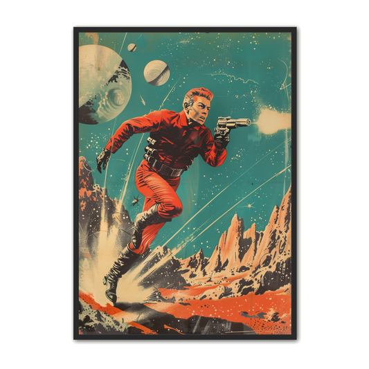 Science Fiction Plakat 38 - Retro