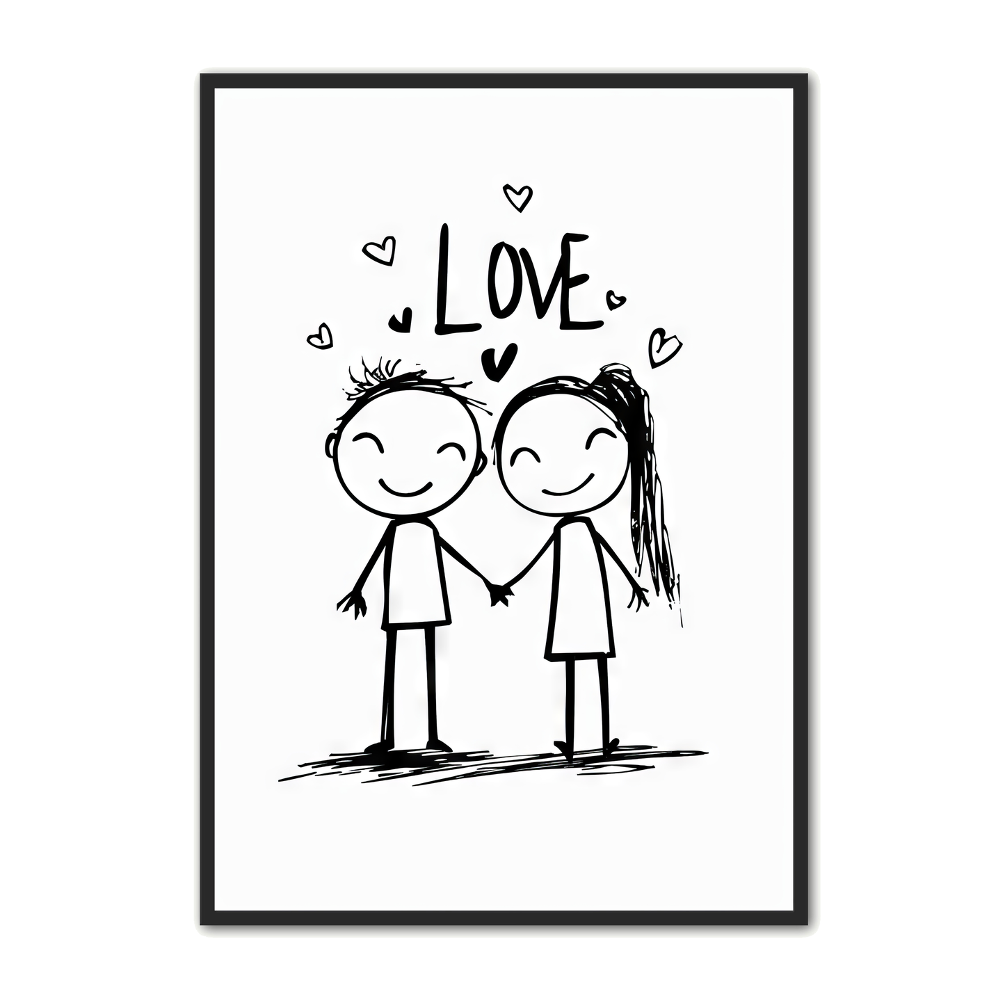 Stickmen Plakat 9 - Love