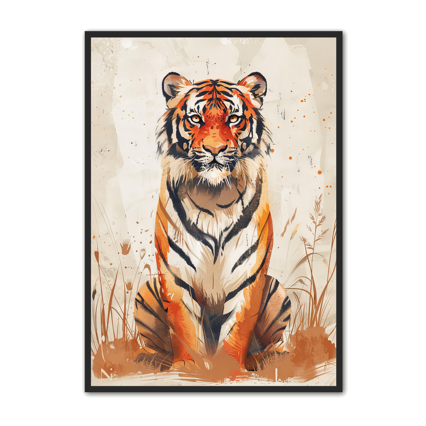 Tiger Plakat 9 - Dyreplakater